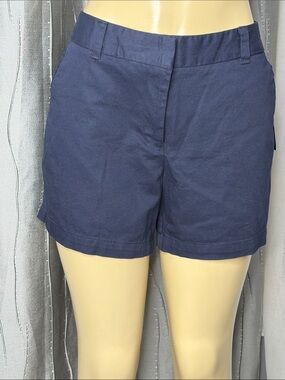 Land’n Sea Women's Navy Casual Cotton Blend Shorts Sz 12